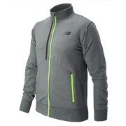 New Balance Men'sNB Edge Jacket Lead Heather T96s4070